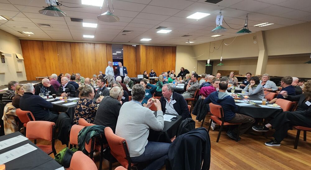 Moment from the Thrive evening