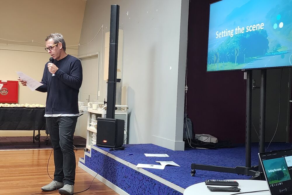Moment from the Thrive evening