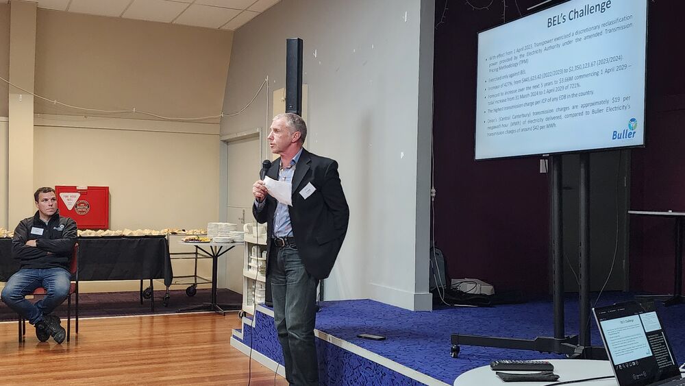 Moment from the Thrive evening