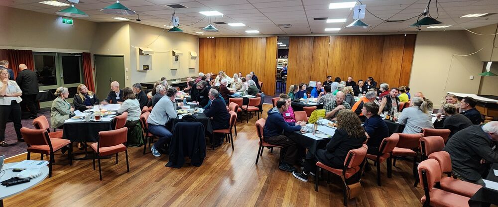 Moment from the Thrive evening