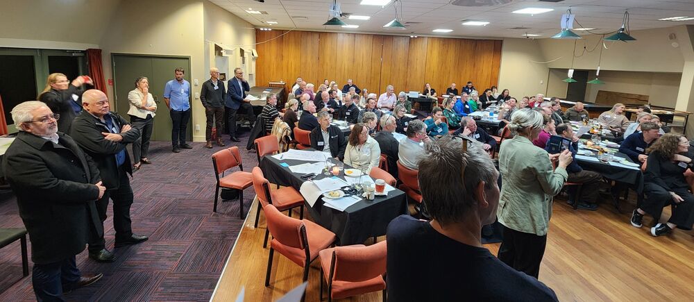 Moment from the Thrive evening