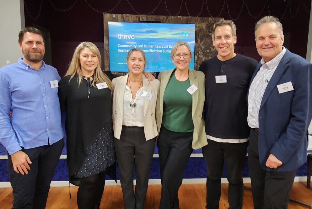 The convening group at the first Thrive event